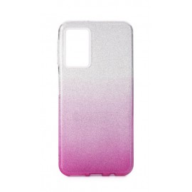 Etui Shining Samsung Galaxy A51 A515 Clear / Pink