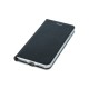 Etui Luna Book Samsung Galaxy A51 A515 Black Silver