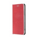 Etui Luna Book Samsung Galaxy A51 A515 Red Silver
