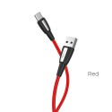 Kabel USB Typ C HOCO X39 Nylon Red