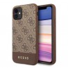 Etui Guess do iPhone 11 4G Stripe Brown