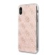 Etui Guess do iPhone X / Xs 4G Glitter Pink