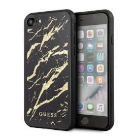 Etui Guess iPhone 7/8/SE 2020 Glitter Marble Glass