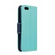 Etui Fancy Book iPhone 7/8/SE 2020 Mint / Dark Blue