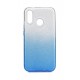 Etui Shining Huawei P40 Lite E Clear/Blue