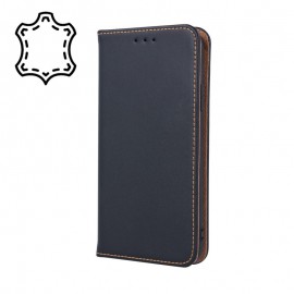 Etui Smart Pro Genuine Leather Book do Huawei P30 Black