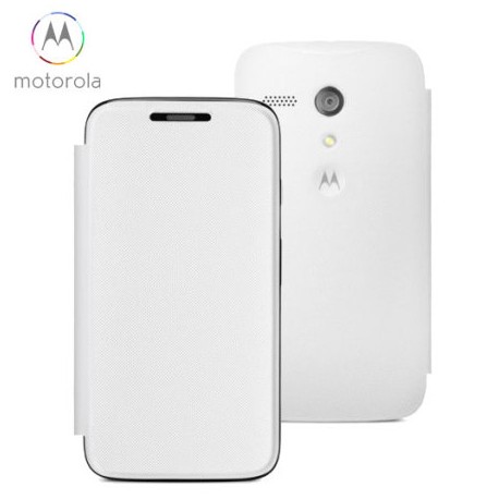 Flip Cover Motorola Moto G White