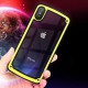 Etui Solid Frame Samsung Galaxy S9 G960 Clear/Yellow