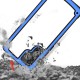 Etui Solid Frame do iPhone X / Xs Clear/Blue