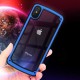 Etui Solid Frame do iPhone X / Xs Clear/Blue