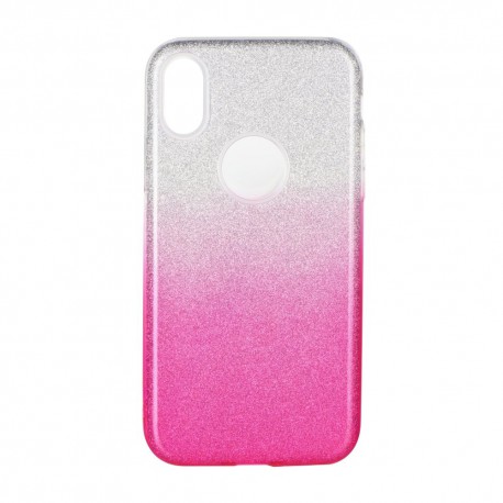 Etui Shining do Samsung Galaxy M31 M315 Clear/Pink