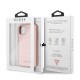 Etui Guess do iPhone 11 Pro 4G Saffiano Circle Logo Pink