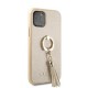 Etui Guess do iPhone 11 Pro Saffiano With Ring Beige