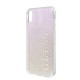 Etui Guess do iPhone X / XS Gradient Glitter Pink