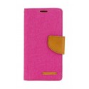 Etui Canvas Book do Iphone 12 Pro Max Pink / Brown