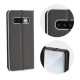 Etui Luna Book do Samsung Galaxy S9+ G965 Black Carbon Silver