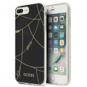 Etui Guess do iPhone 7 Plus / 8 Plus Gold Chain Collection Black
