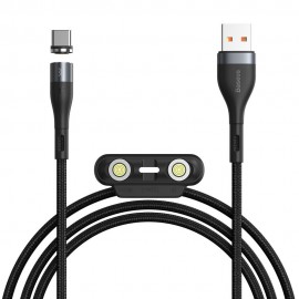 Magnetyczny Kabel USB 3w1 Baseus Zinc Lightning / USB Typ C / micro USB
