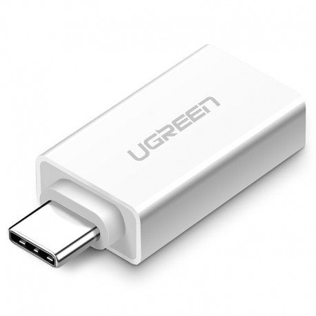 Adapter ze złącza USB 3.2 na USB Typ C Ugreen White