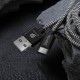 Kabel USB Typ C Dux Ducis K-ONE 2.1A 2 metry Black