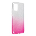 Etui SHINING do Samsung Galaxy A02s A025 Clear/Pink
