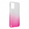 Etui SHINING do Samsung Galaxy A02s A025 Clear/Pink
