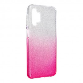 Etui Shining do Samsung Galaxy A32 4G Clear/Pink