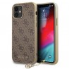 Etui Guess do iPhone 12 Mini 4G Charms Brown