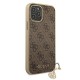 Etui Guess do iPhone 12/12 Pro 4G Charms Brown