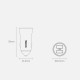 Ładowarka Samochodowa Baseus 2x USB 40 W QC Golden Contactor Pro