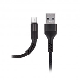 Kabel Micro USB Maxlife Nylon Black 1m