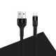 Kabel Micro USB Maxlife Nylon Black 1m