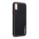 Etui Forcell Leather Case do iPhone X / XS Black