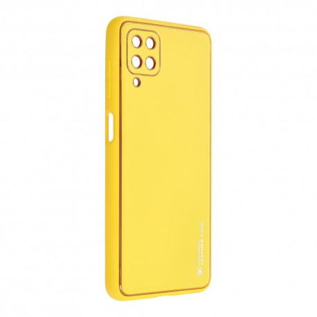 Etui Forcell Leather Case do Samsung Galaxy A12 A125 / M12 Yellow