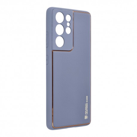 Etui Forcell Leather Case do Samsung Galaxy S21 Ultra G998 Blue