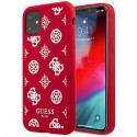 Etui Guess do iPhone 11 Peony Red