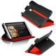 Double Dip Flip Case HC-V851 HTC One Mini M4 Black/Red