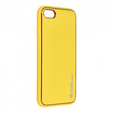 Etui Forcell Leather do iPhone 7/8/SE 2020 Yellow