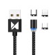 Magnetyczny Kabel USB 3w1 Lightning / USB Typ C / micro USB Wozinsky WMC-01
