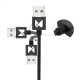 Magnetyczny Kabel USB 3w1 Lightning / USB Typ C / micro USB Wozinsky WMC-01