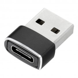 Adapter ze złącza USB Typ C na USB A Black