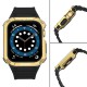 Pasek z Etui do Apple Watch 38/40/41mm Black / Gold