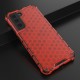 Etui Honeycomb do Samsung Galaxy S21 FE G990 Red