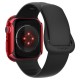 Etui do Apple Watch 7 45mm Spigen Thin Fit Metallic Red