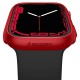 Etui do Apple Watch 7 45mm Spigen Thin Fit Metallic Red