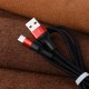Kabel USB Typ C HOCO X26 Black/Red 1m