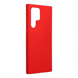 Etui Forcell Silicone do Samsung Galaxy S22 Ultra 5G Red