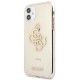 Etui Guess do iPhone 11 Glitter 4G Big Logo Gold