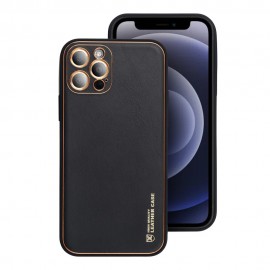 Etui Forcell Leather Case do iPhone 13 Pro Max Black