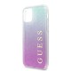 Etui Guess do iPhone 11 Glitter Gradient Pink Blue